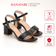 Sandal Nữ Hanatabi Gót Vuông Cao 5cm Hậu C Mã HNSDG5F813