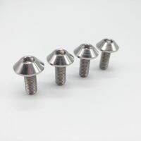 4ชิ้น M6x15mm M6x12mm M6x20mm รถจักรยานยนต์จักรยานไทเทเนียม M6x25mm หัวน็อตล้อ Allen Ti ระดับสกรู5