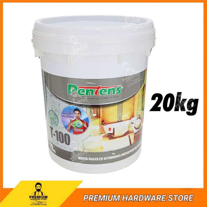 PENTENS T-100 Water-Based PU Bituminous Waterproofing Membrane 20KG ...