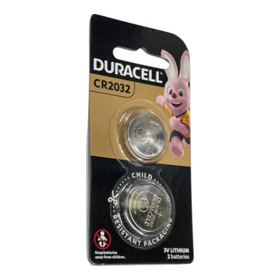 ถ่าน Duracell CR2032 แพค 2 ก้อน 3V ของแท้