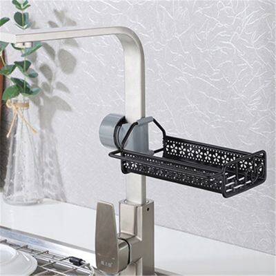 ✚✲✙ Bathroom Shelves Kitchen Organizer Rack Detachable Lifting Sink Drainer Basket Faucet Shower Shelf Storage Holder Accessories