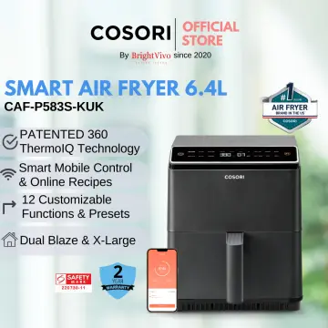 COSORI CAF-P583s Dual Blaze™ 6.4L Large Smart Air Fryer 12-in-1 One