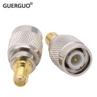 2PCS/Lot 4 Types RF Coaxial Converter Radio Antenna Adapters SMA Female to TNC Male Radio Antenna Connector Adapter Kit Coaxial