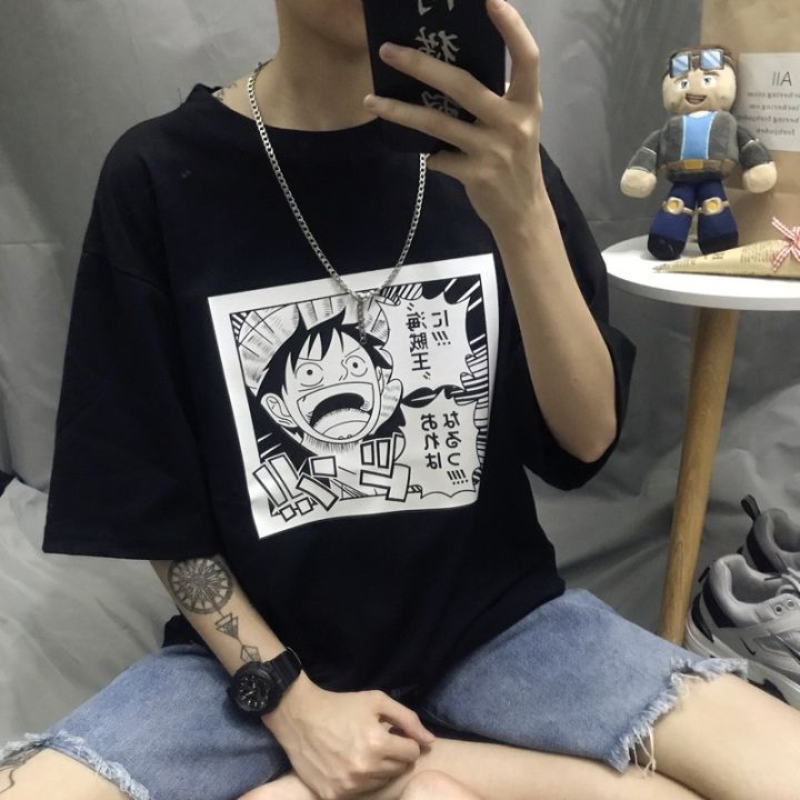 yico-one-piece-วันพีซ-รวมลายเสื้อ-oversize-สไตล์เกาหลี-มีเก็บเงินปลายทาง-couple-lover