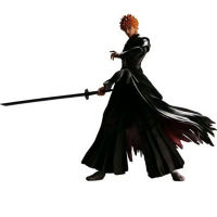 Play Arts Bleach รูปการกระทำ Kurosaki Ichigo ของเล่นรุ่น