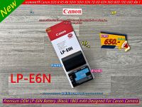 Battery Canon LP-E6N EOS R R5 R6 5DS 5DSR 5D Mark II 5D Mark III 5D IV 5Ds 7D Mark II 7D 60D 60Da 70D 80D 90D 6D 6D Mark II แบตกล้องราคาถูก