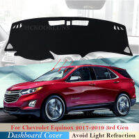 Dashboard Cover Protective Pad for Chevrolet Equinox 2017 2018 2019 MK3 3rd Gen 3 Holden Accessories Dash Board Sunshade Car