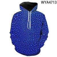 2023 NEW2022ใหม่แฟชั่น Casual Boy เด็ก Water DROP พิมพ์3D hoodies streetwear ผู้ชายผู้หญิงเด็กเสื้อแขนยาว Tops