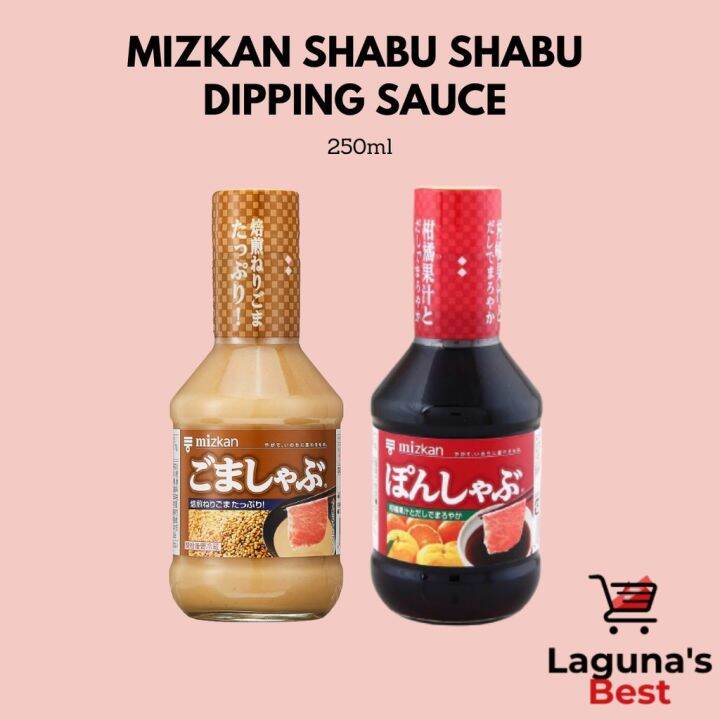 ⊿Mizkan Shabu Shabu Dipping Sauce Sesame Citrus Soy 250ml Lazada PH