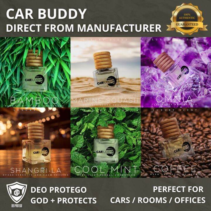 COD CAR BUDDY (Natural REFRESHING Scents) Lazada PH