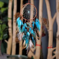 Dream Catcher Wind Chimes Art Chimes Home Craft Dreamcatcher Ornament Hanging Bedroom Decoration Gift Handmade Feather