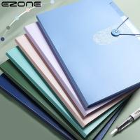 EZONE 8/12 Grid A4 File Folder Multi-layer Storage Bag Organ Bag Student Test Paper Folder Desktop Organizer School Stationery