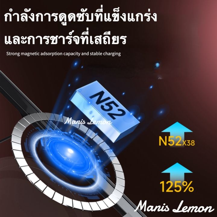 manis-lemon-อัลลอยด์-shield-magnetic-for-iphone-14-13-12-แม่เหล็ก-ซองใส่โทรศัพท์-เคส-สำหรับ-ไอโฟน