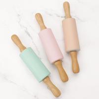 Kneading Stick Modern Silicone Sturdy Children Baking Dough Roller Kitchen Gadgets  Noodle Roller  Rolling Pin Bread  Cake Cookie Accessories