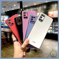 ❍ เคส OPPO A74 4G A74 5G A92 A95 4G soft case Realme7 5G case electroplate A74 case Realme7 5G A92 เคสโทรศัพท์เคลือบด้วยไฟฟ้า