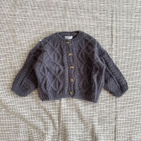 MILANCEL  Autumn Kids Clothes Boys Cardigan Korean Girls Sweater Loose Children Outwear Solid Knitting