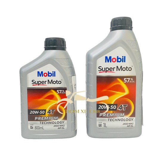Xe số dầu nhớt mobil 20w50 bảo vệ động cơ - ảnh sản phẩm 1