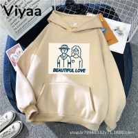 Viyaa เสื้อฮู้ด เสื้อแขนยาวอบอุ่น หลวมและสบาย สไตล์ เท่ ทันสมัย ทันสมัย WWY2300092 41Z231009