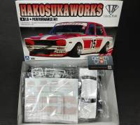 AOSHIMA 1/24 LB WORKS HAKOSUKA 4DR (โมเดลรถยนต์ Model DreamCraft)