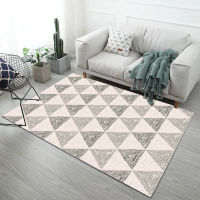 Nordic Living Room Area Car Children Crawling Play Bedroom Coffee Table Sofa Bedside Interior Geometric Floor Mats