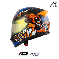 หมวกกันน็อค ID HELMET SPARTAN S4-ดำ