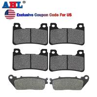 AHL Motorcycle Front Rear Brake Pads For HONDA CB1000R (only Non ABS Models) 2009-2015 VFR800F VFR800FA Interceptor VFR800XA