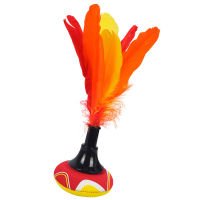 Safe To Use 1pcs Colorful Neoprene Hand Shuttlecock Beach Entertainment Indiaca Featherball Hand Badminton Kick Shuttlecock Kit