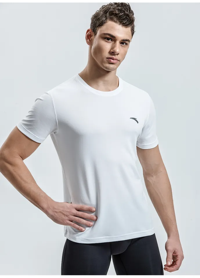 dry shirt Anta short sleeve men s t-shirt 2021 summer new round neck Sports  Top Breathable Running H