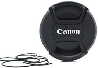 ฝาปิดหน้าเลนส์แคนนอน ขนาด 55 มม. LENS CAP CANON 55 MM (0702)