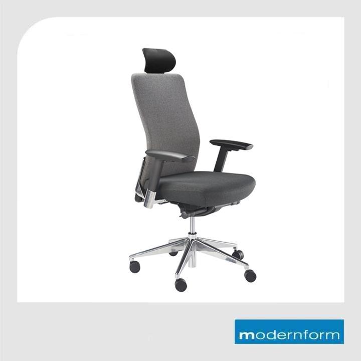 modernform-เก้าอี้สำนักงาน-รุ่น-series15-เบาะสีดำ-พนักพิงสูง-สีเทา-เก้าอี้ทำงาน-เก้าอี้ออฟฟิศ-เก้าอี้ผู้บริหาร-เก้าอี้ทำงานที่รองรับแผ่นหลังได้ดีเป็นพิเศษ-ปรับที่วางแขนได้-3-ทิศทาง-ปรับล็อคเอนพนักพิงไ