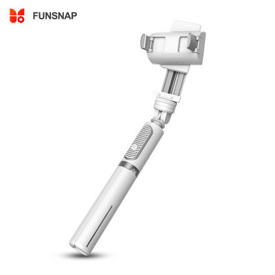 FUNSNAP Capture Q Extendable Smartphone Stabilizer Selfie Stick Tripod Stand with Remote Shutter for Live Streaming Selfie Vlog