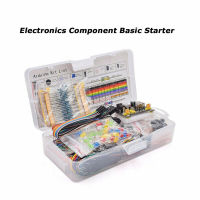 KingD Electronics Component Basic Starter Kit w/830 tie-points Breadboard Power Supply