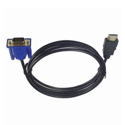 ✗♛ 1m Hdmi-compatible To Vga D-sub Male Video Adapter Cable Lead For Hdtv Pc Computer Monitor Pc Hardware Cables Adapters