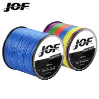 JOF สายเอ็นตกปลาแมลงวัน4เส้นยาว300เมตรแข็งแรงทนทานสาย10-82LB ปลาคาร์พแบบหลายเส้น