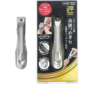 Green Bell Takumi Stainless Finger and Toe nail Clipper Size LG1114   WAFUU JAPAN