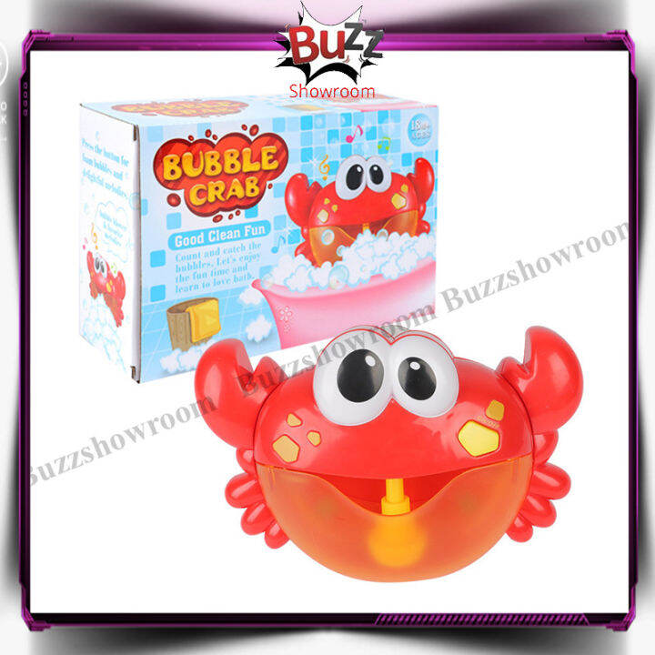 Bubble Crab Teman Mandi Anak Kepiting Busa Crab bubble machine maker