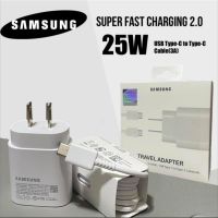 [KOLT Digital] Samsung ชาร์จเร็วสุดๆ25W USB Pd ประเภท C เพื่อสายเคเบิลอะแดปเตอร์