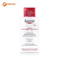 Eucerin pH5 Wash Lotion ครีมอาบน้ำสำหรับฟื้นบำรุงเกราะปกป้องผิวให้แข็งแรง 400/1000 ml.