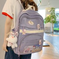 【Hot Sale】 2023 new Mori junior high school students backpacks for grades one to six large-capacity schoolbags wholesale which can be printed