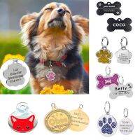 Engraved Pet Tags for Samll Large Cats Dogs Custom Pet Collars Personalized Pet Name Adress Number Tag Collars Chihuahu Puppy