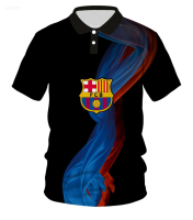 F. c.barce Lona Football 2023 Club Polo 3d Printed New Fashion Polo Shirt 67 Unisex summer polo