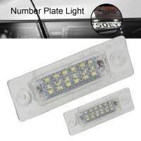 LEEPEE 12V Number Plate Lamp Car License Plate Lights 18 LED Super Bright for VW Touran Golf Caddy Jetta MK5 T5 Passat Cimousint Bulbs  LEDs HIDs