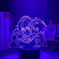 Seraph of the End Led Night Light for Bedroom Decor Nightlight Birthday Gift Anime 3d Lamp Seraph of the End