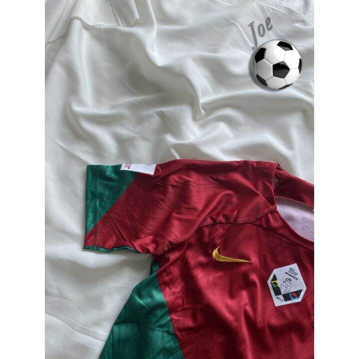 ชุดบอลทีมชาติ-portugal-red-2-เสื้อบอลและกางเกงบอลผู้ชาย-ปี-2022-2023-ใหม่ล่าสุด