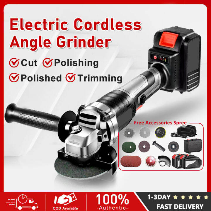 Electric Cordless Angle grinder Heavy Duty Fine grinder tools Electric