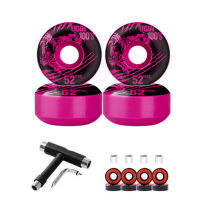 New Arrival 100A Skateboard Wheels 52*30mm With 5 Inch Skateboard Trucks And Skateboard Tools And Skateboard Rubber