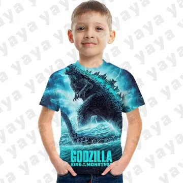 godzilla t shirt kids