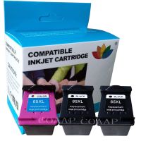 Refilled ink cartridge for HP 65XL hp65 for DeskJet 3723 3720 3732 3722 3758 3755 3752 3730 All-in-One Printers Free shipping