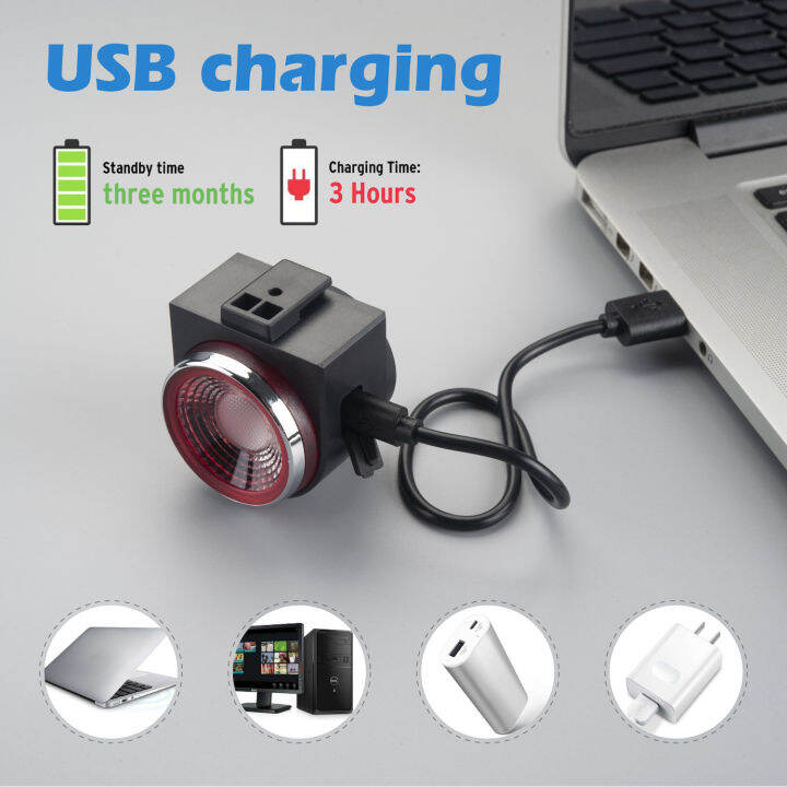 antusi-road-bike-anti-theft-alarm-lock-automatic-ke-cycling-taillight-remote-control-bicycle-rear-light-mtb-wireless-bell