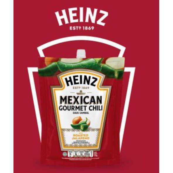 NEW Heinz Mexican Gourmet Chili Roasted Jalapeno 125gr Indonesia Sambal